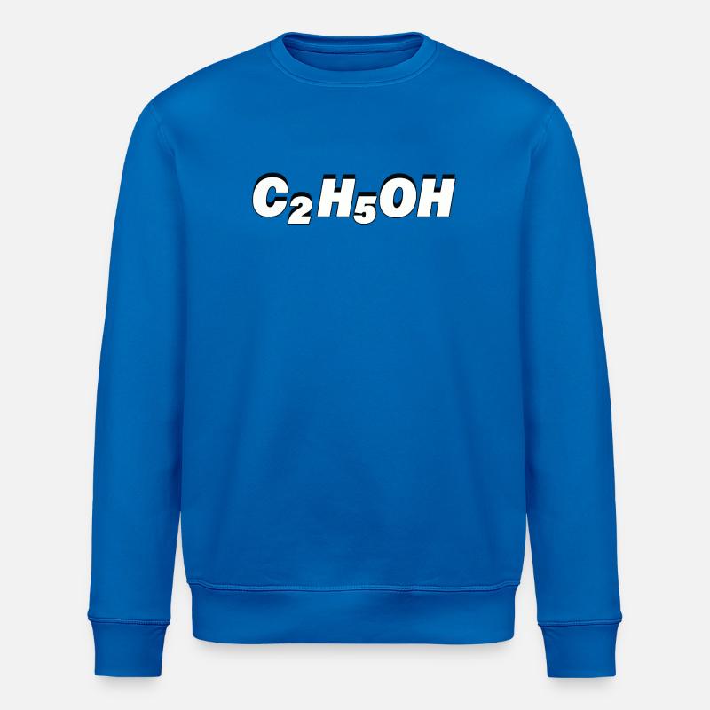 C2H5OH - Stanley/Stella Unisex Bio-Sweatshirt ROLLER - Königsblau