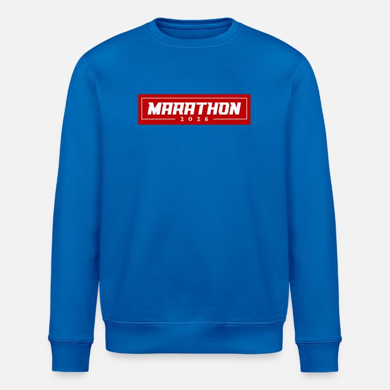 Marathon 2026 - Stanley/Stella Unisex Bio-Sweatshirt ROLLER - Königsblau