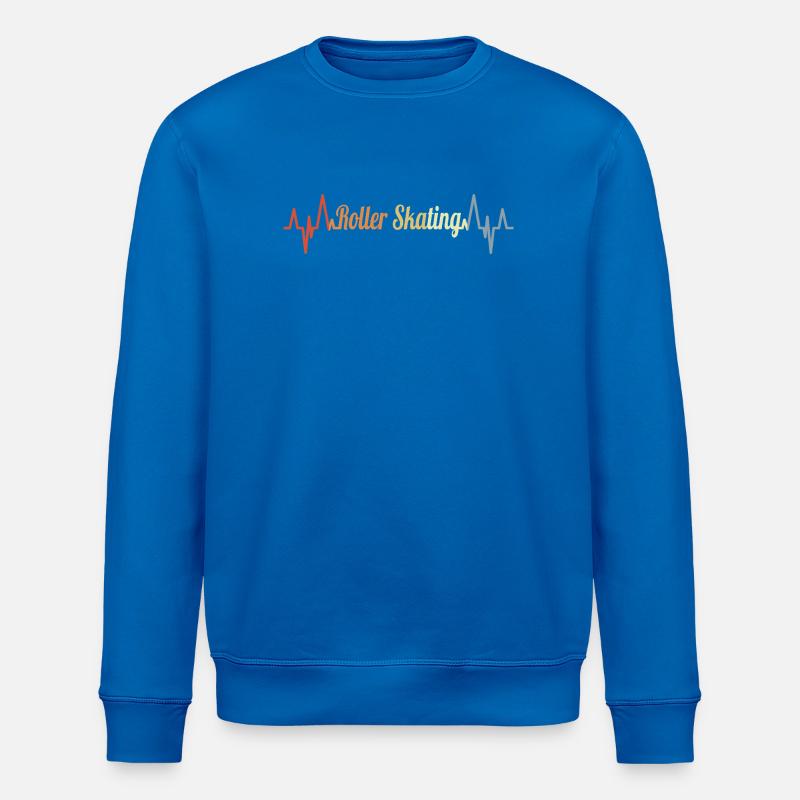 Patins à roulettes Heart Palpitations - Sweat bio ROLLER Stanley/Stella Unisexe - bleu roi