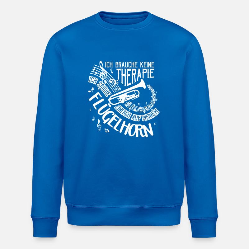 Flügelhorn - Stanley/Stella Unisex Bio-Sweatshirt ROLLER - Königsblau