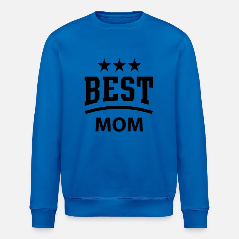 MEILLEURE MAMAN 3 étoiles - Sweat bio ROLLER Stanley/Stella Unisexe - bleu roi