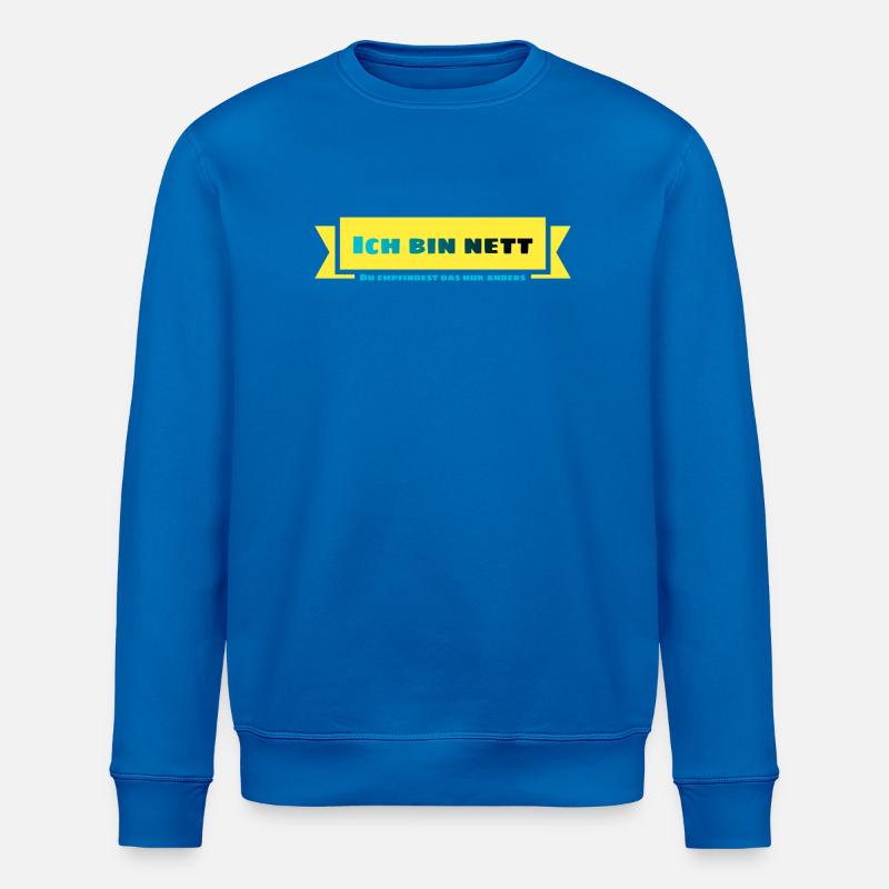 Lustiges design - Stanley/Stella Unisex Bio-Sweatshirt ROLLER - Königsblau