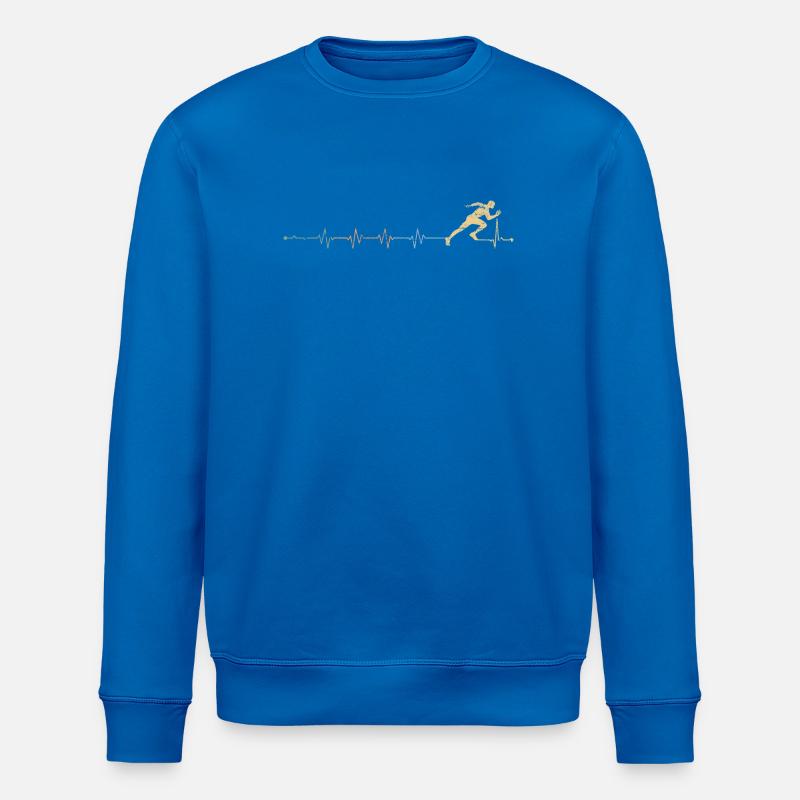 Nom de conception en attente - Sweat bio ROLLER Stanley/Stella Unisexe - bleu roi