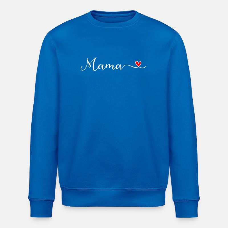 Mama - Stanley/Stella Unisex Bio-Sweatshirt ROLLER - Königsblau