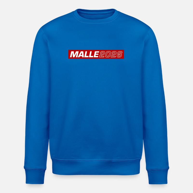 Malle 2026 Mallorca - Stanley/Stella Unisex Bio-Sweatshirt ROLLER - Königsblau