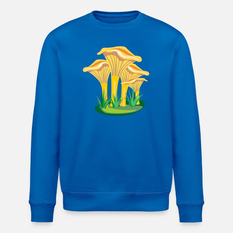 Champignons champignons - Sweat bio ROLLER Stanley/Stella Unisexe - bleu roi