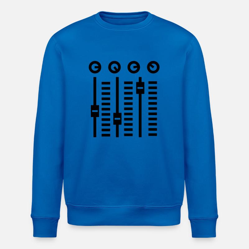 DJ Turntable - Sweat bio ROLLER Stanley/Stella Unisexe - bleu roi