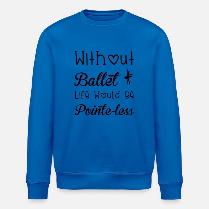 Ballet - Stanley/Stella Unisex Bio-Sweatshirt ROLLER - Königsblau