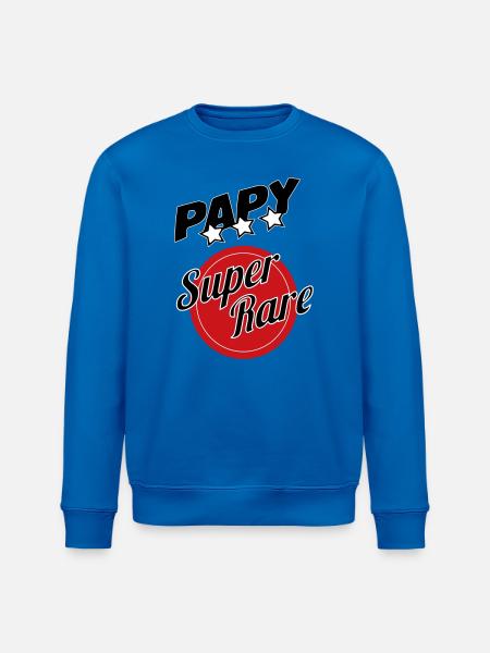 Papy super rare - Sweat bio ROLLER Stanley/Stella Unisexe - bleu roi