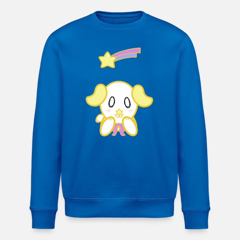 KawaiiDOGGOS - Tirage « Shooting Star » de Twinkle - Sweat bio ROLLER Stanley/Stella Unisexe - bleu roi