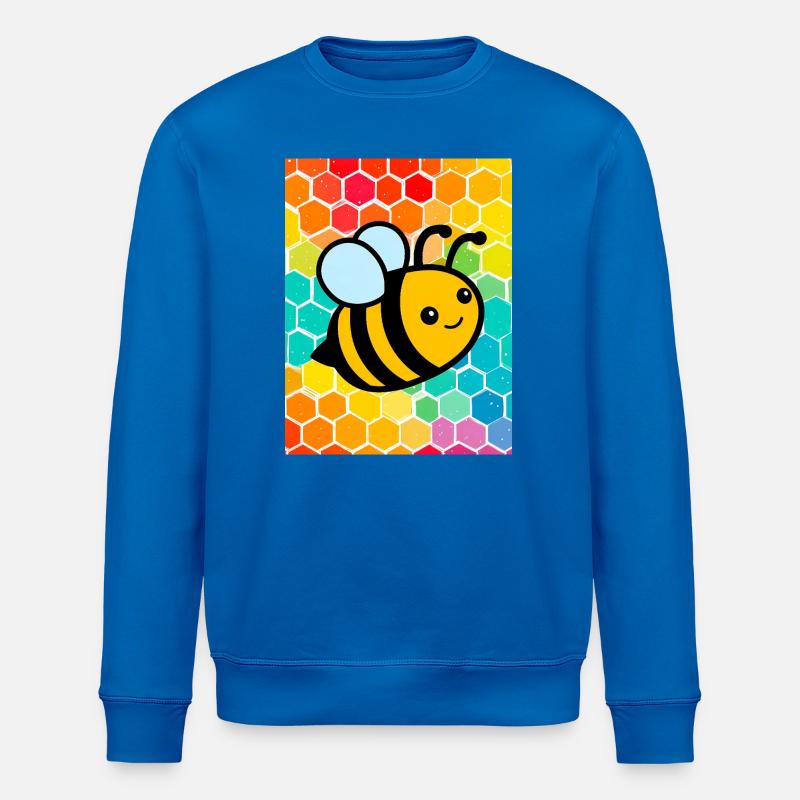 Biene - Stanley/Stella Unisex Bio-Sweatshirt ROLLER - Königsblau