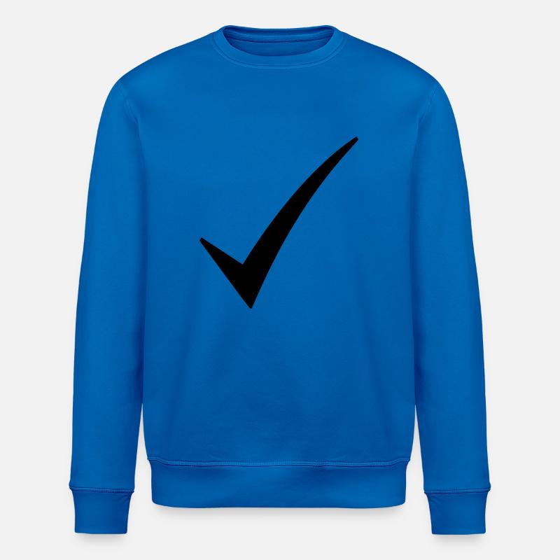 check mark - Stanley/Stella ROLLER Unisex Organic Sweatshirt - royal blue