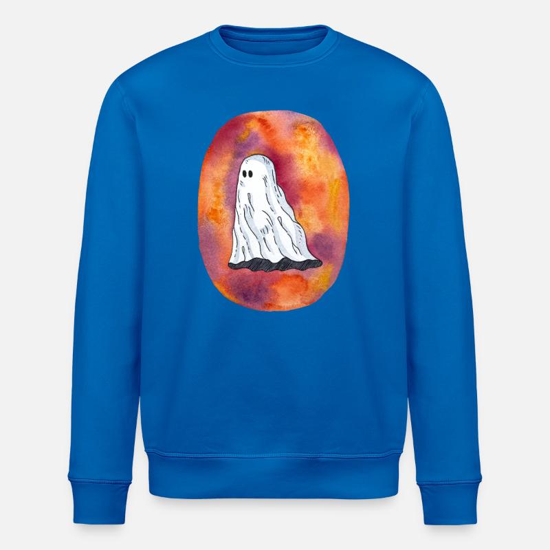 Geist in feurigen Farben - Stanley/Stella Unisex Bio-Sweatshirt ROLLER - Königsblau