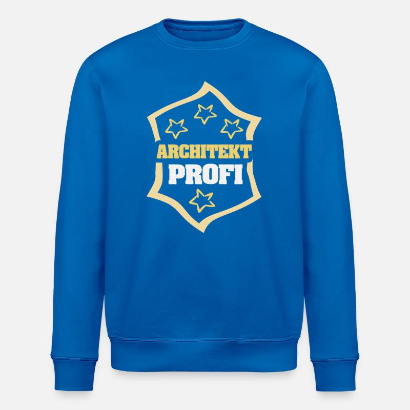 Architekt als Arbeit - Stanley/Stella Unisex Bio-Sweatshirt ROLLER - Königsblau