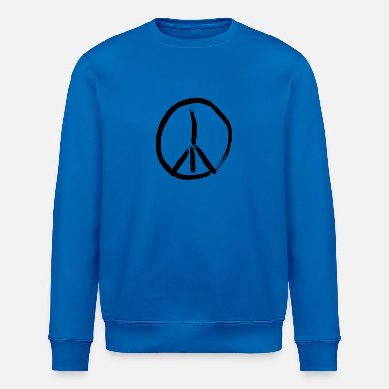Peace - Stanley/Stella Unisex Bio-Sweatshirt ROLLER - Königsblau