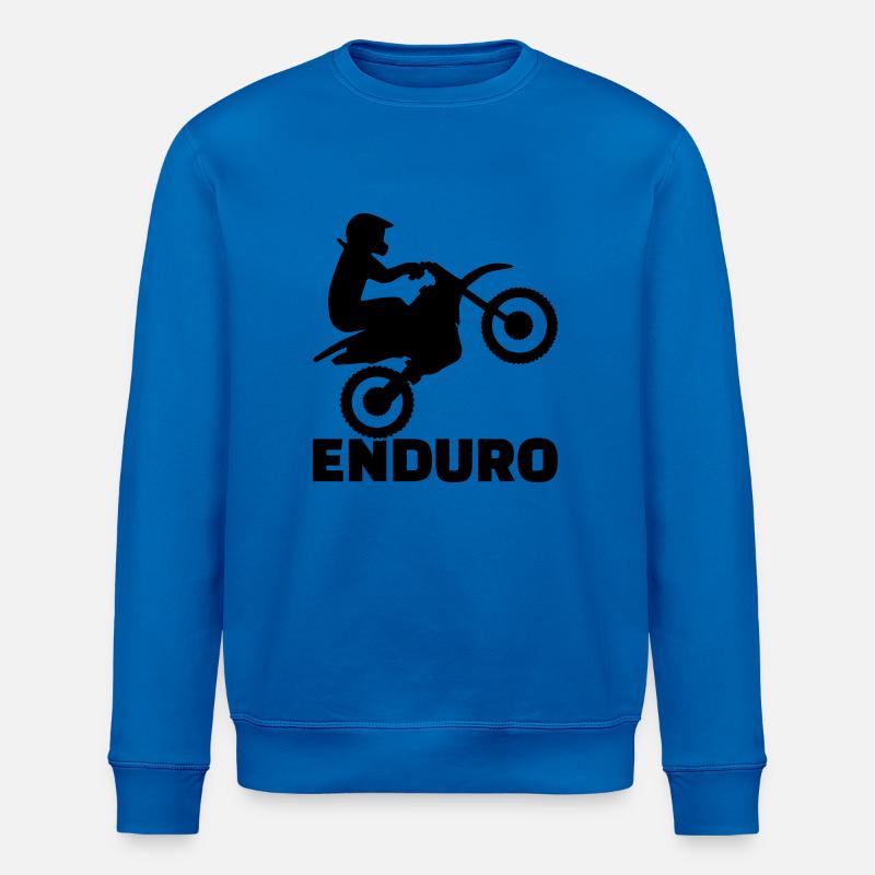 Enduro - Sweat bio ROLLER Stanley/Stella Unisexe - bleu roi
