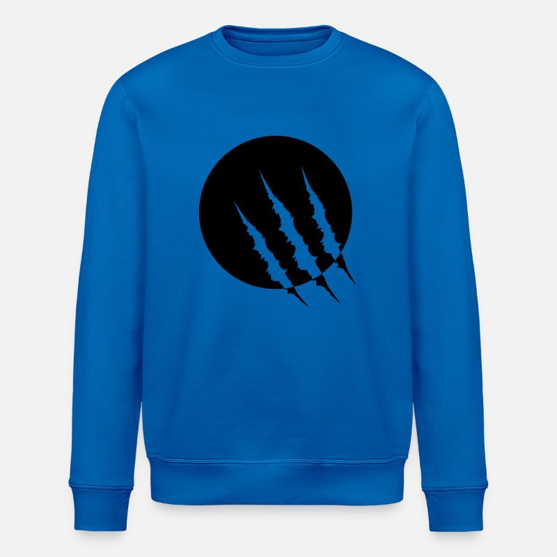 krallen_01 - Stanley/Stella Unisex Bio-Sweatshirt ROLLER - Königsblau