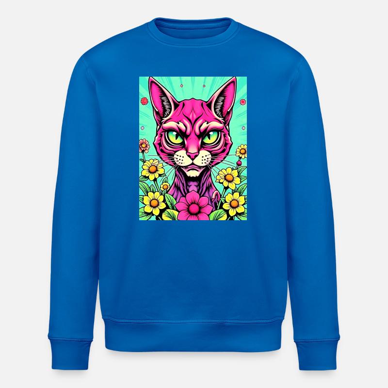 Chat Pop 1 - Sweat bio ROLLER Stanley/Stella Unisexe - bleu roi