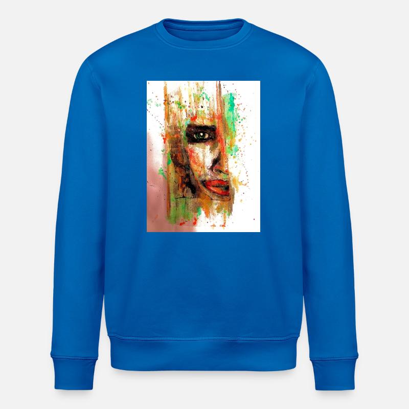 Joanna - Sweat bio ROLLER Stanley/Stella Unisexe - bleu roi