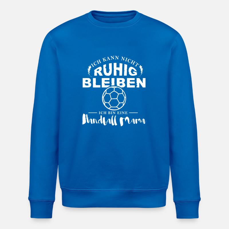 Handball Mama - Stanley/Stella Unisex Bio-Sweatshirt ROLLER - Königsblau