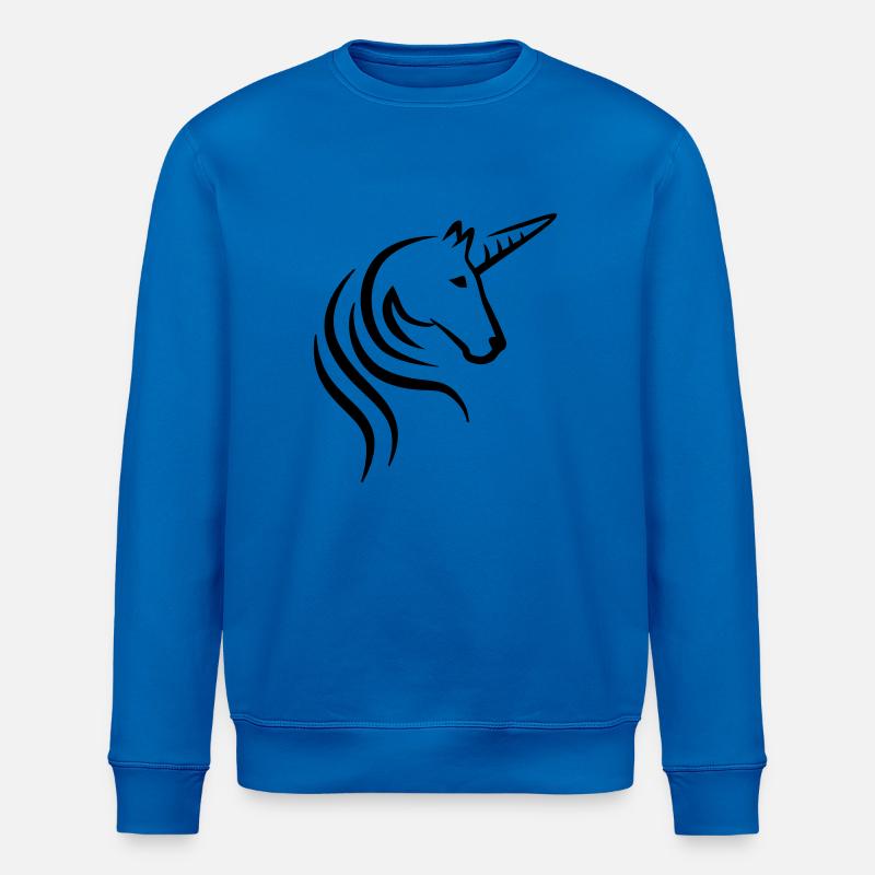 Licorne - Sweat bio ROLLER Stanley/Stella Unisexe - bleu roi