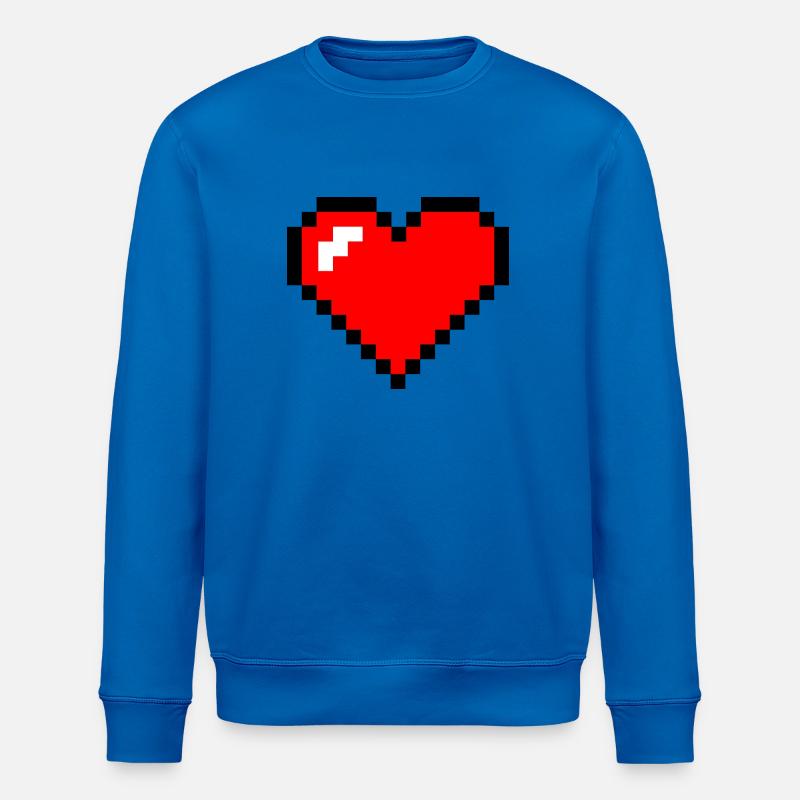 coeurpixel - Sweat bio ROLLER Stanley/Stella Unisexe - bleu roi