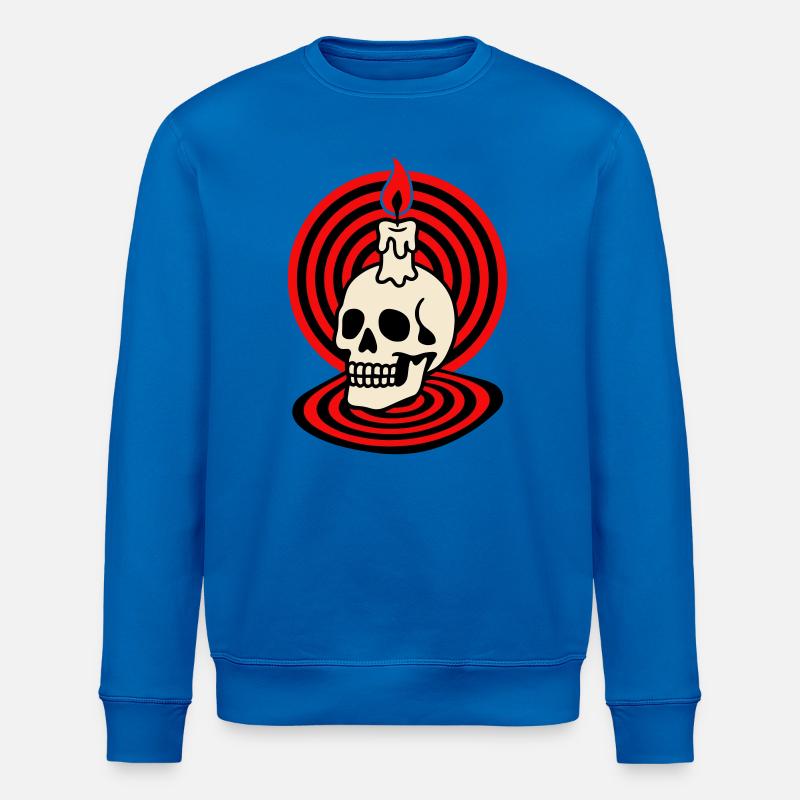 Hypno Skull - Stanley/Stella Unisex Bio-Sweatshirt ROLLER - Königsblau