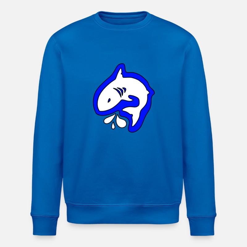 BlueShark - Stanley/Stella Unisex Bio-Sweatshirt ROLLER - Königsblau