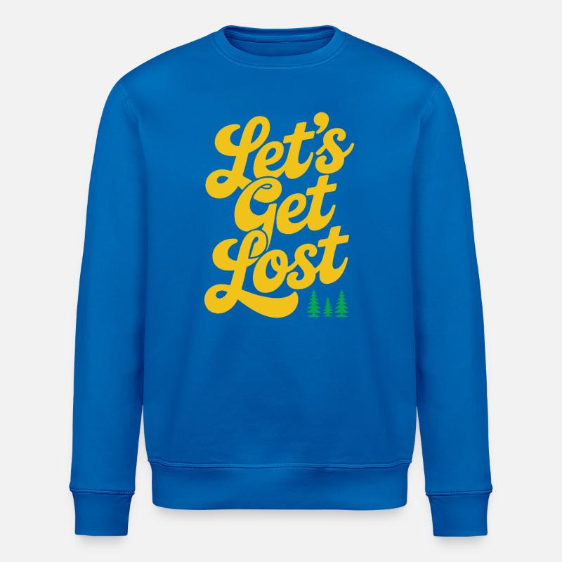 Aventure - Perdons-nous - Sweat bio ROLLER Stanley/Stella Unisexe - bleu roi