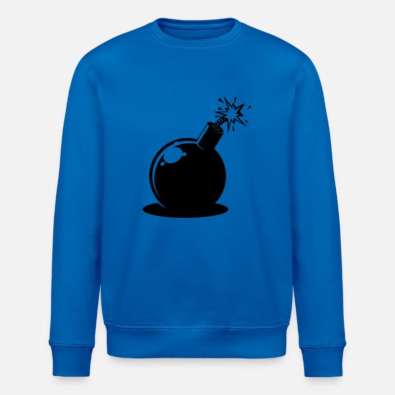 Bombe - Stanley/Stella Unisex Bio-Sweatshirt ROLLER - Königsblau