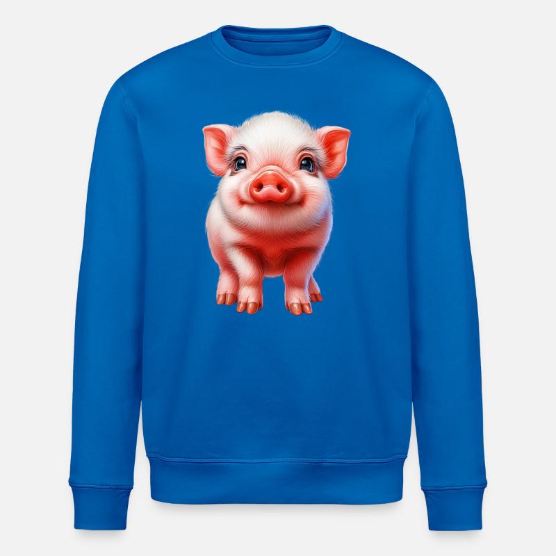 Ferkel-Ferkel - Stanley/Stella Unisex Bio-Sweatshirt ROLLER - Königsblau