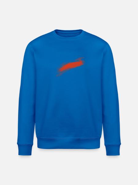Pinselstrich - Stanley/Stella Unisex Bio-Sweatshirt ROLLER - Königsblau