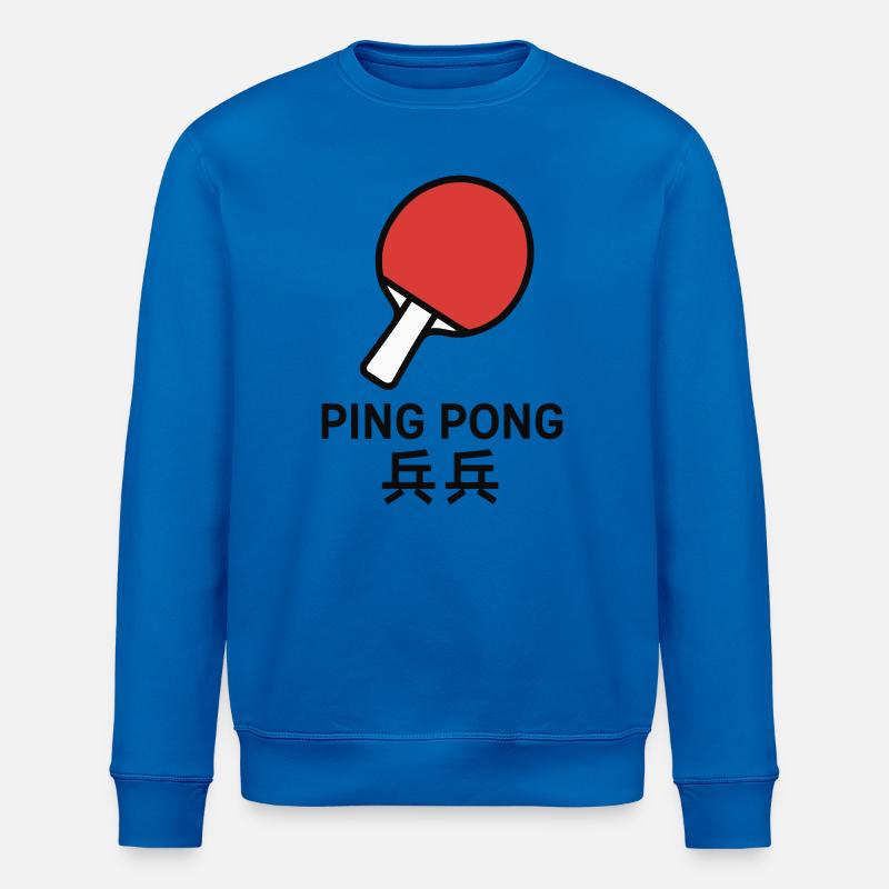 Raquette de Ping-Pong - Tennis de table - Sweat bio ROLLER Stanley/Stella Unisexe - bleu roi