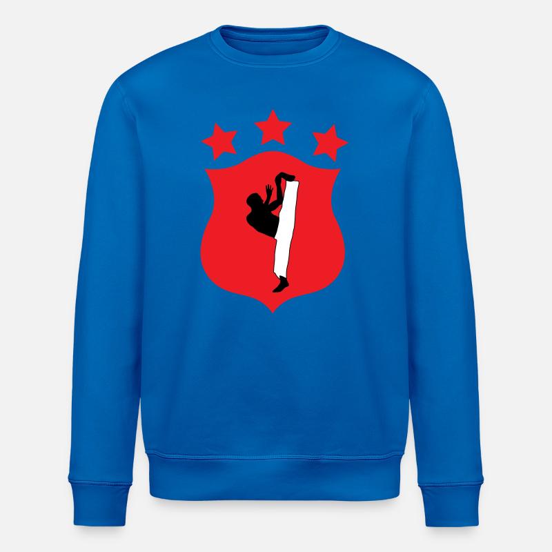 Capoeira - Combat - Danse - Sweat bio ROLLER Stanley/Stella Unisexe - bleu roi