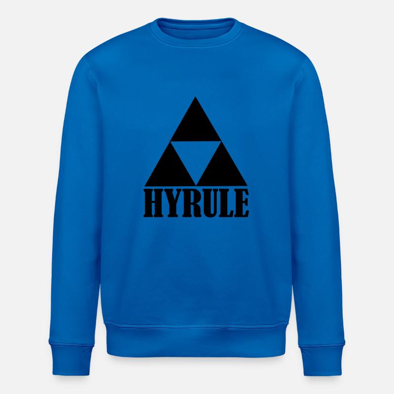 Triforce Hyrule - Stanley/Stella Unisex Bio-Sweatshirt ROLLER - Königsblau