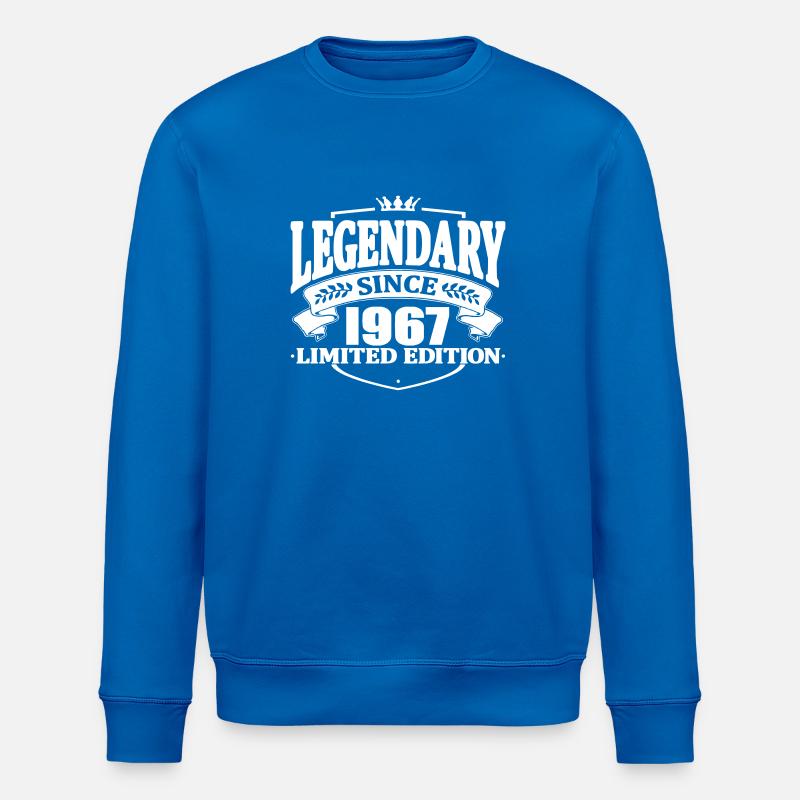 Legendary since 1967 - Stanley/Stella ROLLER Unisex Organic Sweatshirt - royal blue