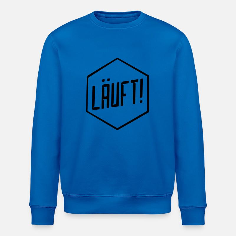 Läuft - Stanley/Stella Unisex Bio-Sweatshirt ROLLER - Königsblau
