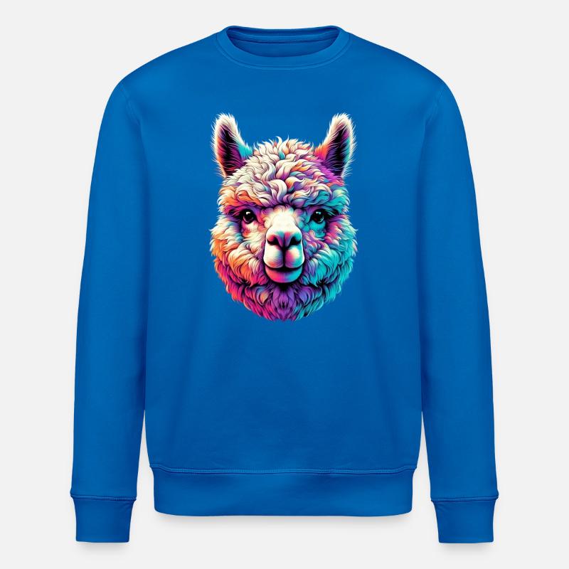 Alpaka - Stanley/Stella Unisex Bio-Sweatshirt ROLLER - Königsblau