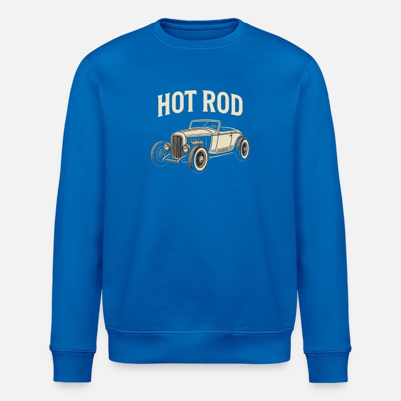 Hot Rod Imprimé Classique - Sweat bio ROLLER Stanley/Stella Unisexe - bleu roi