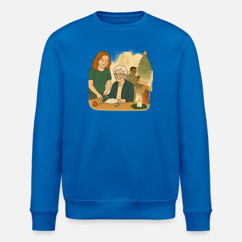 Oma Karin - Stanley/Stella Unisex Bio-Sweatshirt ROLLER - Königsblau