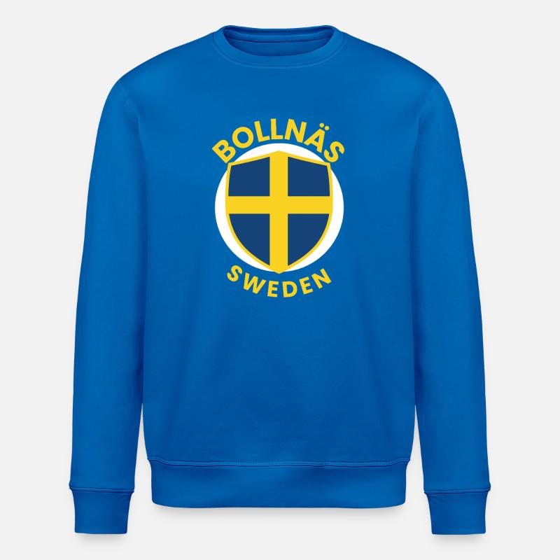 Bollnäs Sweden Shield-Logo - Stanley/Stella Unisex Bio-Sweatshirt ROLLER - Königsblau