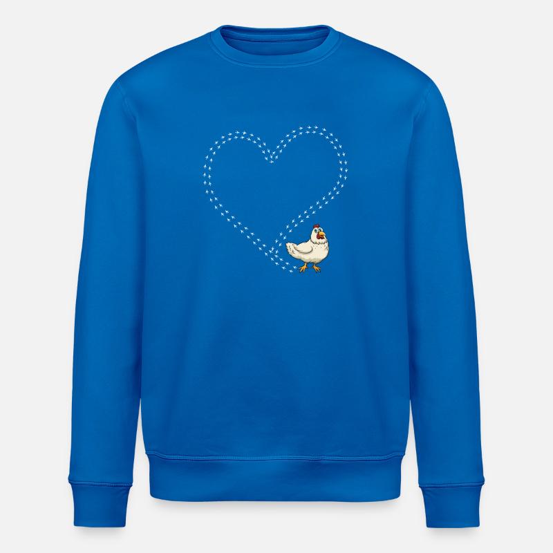 Chicken Huhn - Stanley/Stella Unisex Bio-Sweatshirt ROLLER - Königsblau