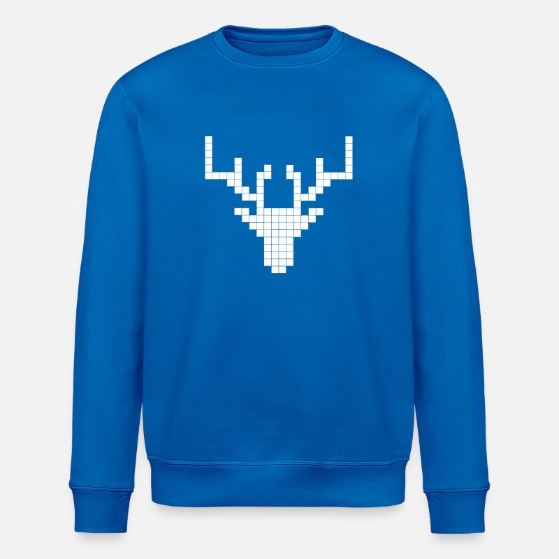 PIXELHIRSCH - only - Stanley/Stella Unisex Bio-Sweatshirt ROLLER - Königsblau
