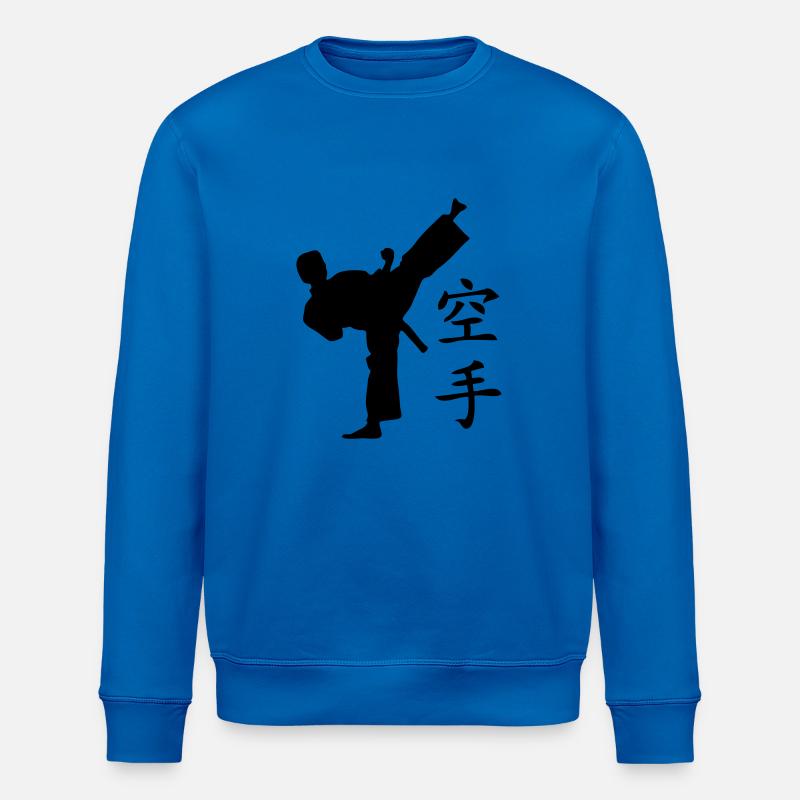 karate - Stanley/Stella Unisex Bio-Sweatshirt ROLLER - Königsblau