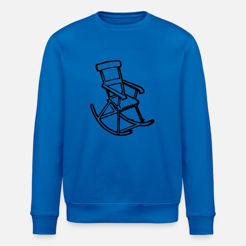 rocking chair - Stanley/Stella Unisex Bio-Sweatshirt ROLLER - Königsblau