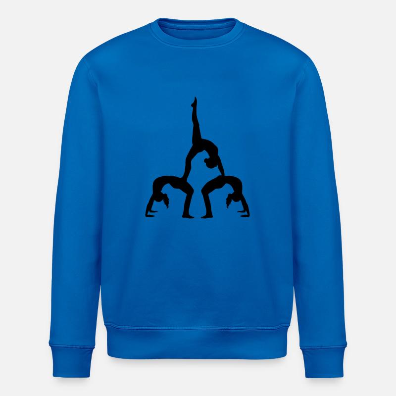 Akrobatik - Stanley/Stella Unisex Bio-Sweatshirt ROLLER - Königsblau