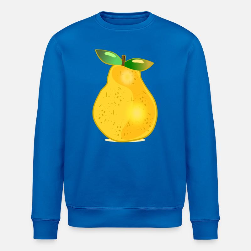 OBST REIFE BIRNE - Stanley/Stella Unisex Bio-Sweatshirt ROLLER - Königsblau