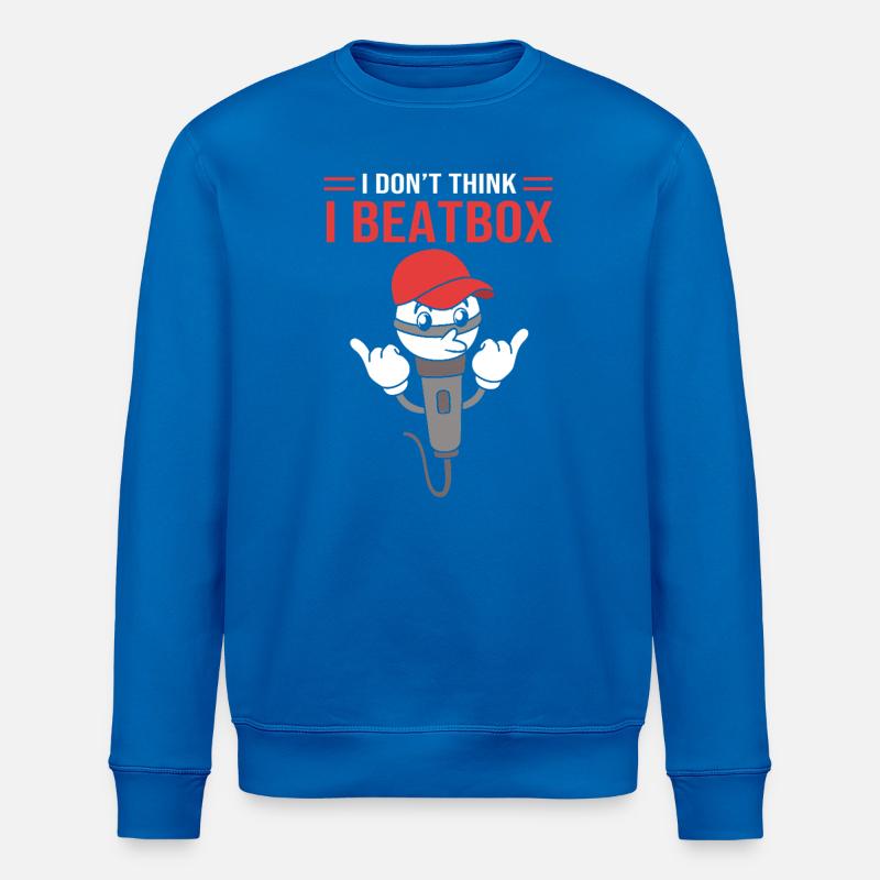 Beatbox - Stanley/Stella Unisex Bio-Sweatshirt ROLLER - Königsblau