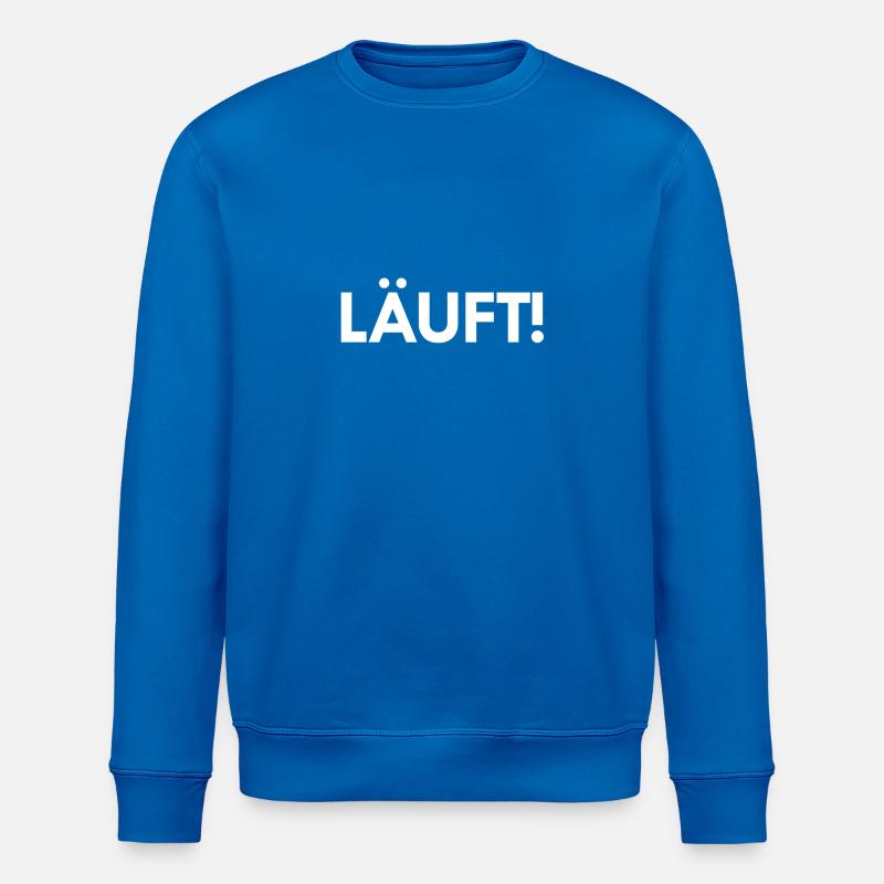 Läuft! - Stanley/Stella Unisex Bio-Sweatshirt ROLLER - Königsblau
