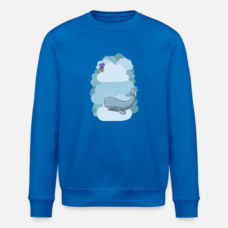 Petunien & Wal - Stanley/Stella Unisex Bio-Sweatshirt ROLLER - Königsblau